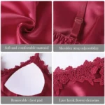 kf-Safafea9b155c473ab14667753fc021e75-5pcs-Silk-Robe-Sleep-Suit-Womens-Lace-Satin-Pajamas-Gown-Set-V-Neck-Cami-Nighties-Wear