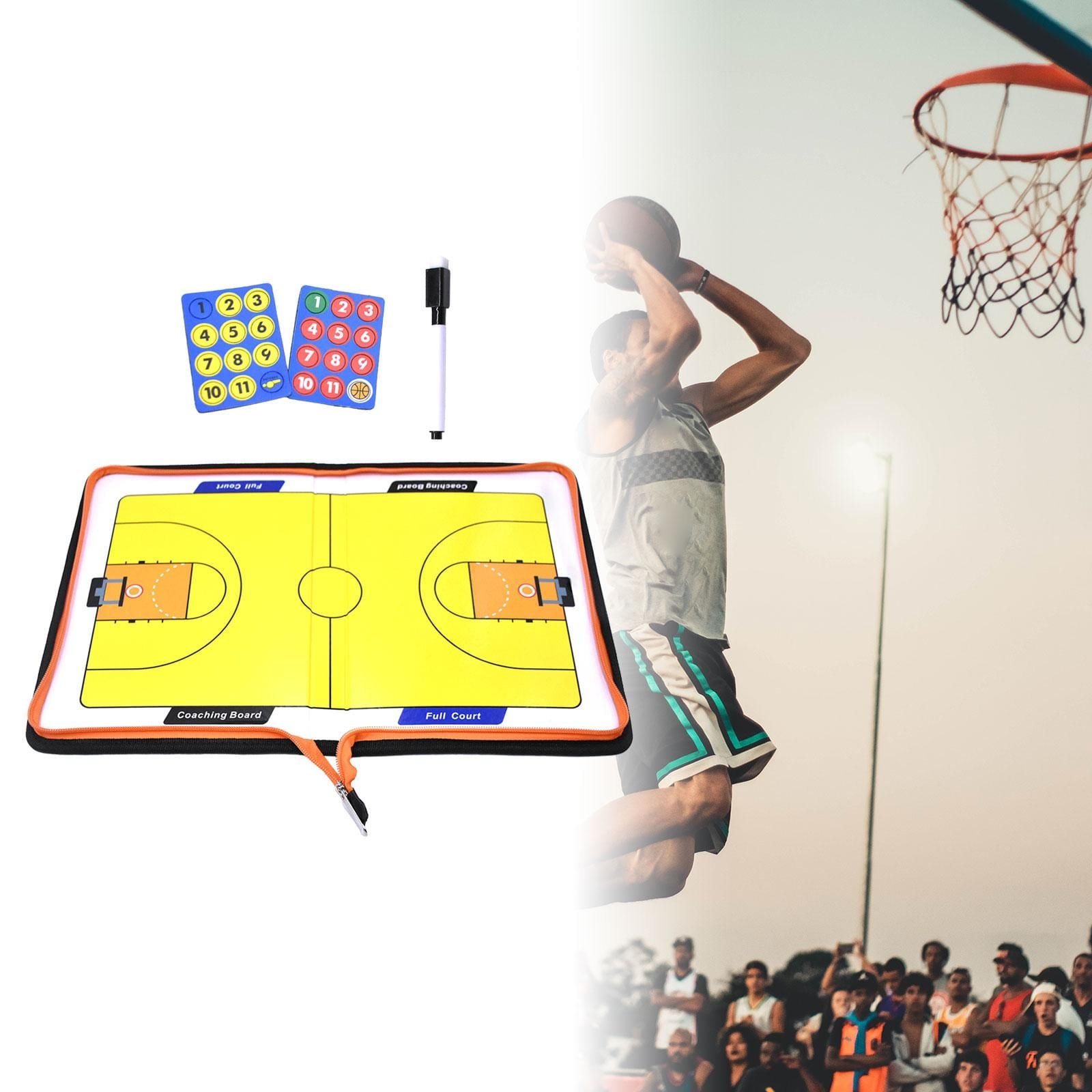 Basketball Coaching Board Techniques Strategy Teaching Training Plan Demonstration Gifts Folding Clipboard Dry Erase Play Board Basketball Coaching Board Techniques Strategy Teaching Training Plan Demonstration Gifts Folding Clipboard Dry Erase Play Board