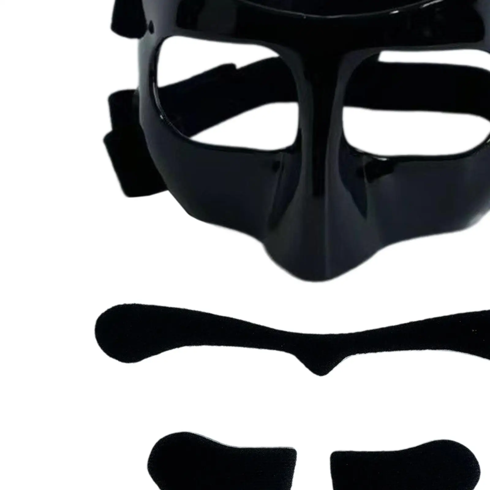 Basketball Mask Men Women Protective Facial Cover Basketball Nose Guard Face Mask for Boxing Football Exercise Softball Athletes
