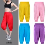 kf-S3cb48d1be1454ec4ba9396365011f669Y-New-Calf-length-Yoga-Pants-Female-Running-Pants-Large-Size-Loose-High-Waist-Modal-Sport-Fitness