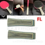 FL/CS/ST Grips DIY Table Tennis Racket Handle Unpolished Bottom Plate Wood Handle Material for Table Tennis Lovers