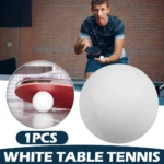 100pcs Lightweight White Table Tennis 40mm For Professional Game Plastic Pong Balls Entertainment Family Sports Games Activity