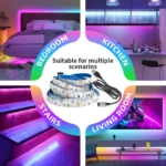 kf-Sa15fd173ca7846f99cce810664ba564eX-Tuya-Smart-BT-Led-Strip-Lights-RGB-2835-5V-USB-Smart-Life-App-Controlled-for-Desktop