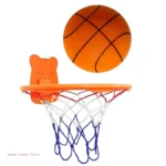 Silence Basketball Bouncing Mute Ball Squeezable Bouncing Basketball Silence Toy
