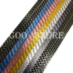 1pcs Table Tennis Racket Edge Tape Carbon Fiber Durable Self-adhesive Ping Pong Bat Protective Side Tape Protector width of 6mm