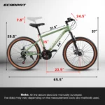 kf-S314a72743901439caf930e57b7815c0ci-Ecarpat-Mountain-Bike-24-Inch-Wheel-21-Speed-15-Steel-Frame-Mens-Womens-Trail-Commuter-City