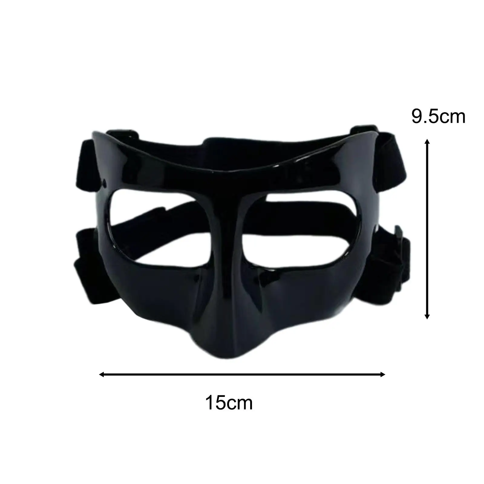 Basketball Mask Men Women Protective Facial Cover Basketball Nose Guard Face Mask for Boxing Football Exercise Softball Athletes