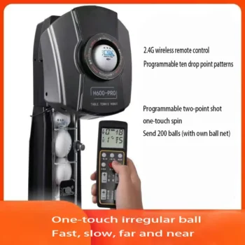 Table Tennis Robot Trainer Ping Pong Ball Launcher Machine Automatic Multi Modes Table Tennis Balls Practice Training Device