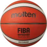 Molten-Indoor Basketball Ball for Youth, BG3800 Series, Size 7, Official Match, outdoor and Indoor Sandard,Youth-Friendly Design