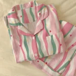 kf-Sfb0ce1c7a702432797e42b68964a3395e-Leisure-Wear-Gauze-Women-Pajamas-Sleepwear-Female-2-Piece-Set-Ink-Painting-Printing-Nightwear-Pyjamas-Home