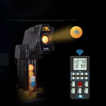 Table Tennis Robot Trainer Ping Pong Ball Launcher Machine Automatic Multi Modes Table Tennis Balls Practice Training Device