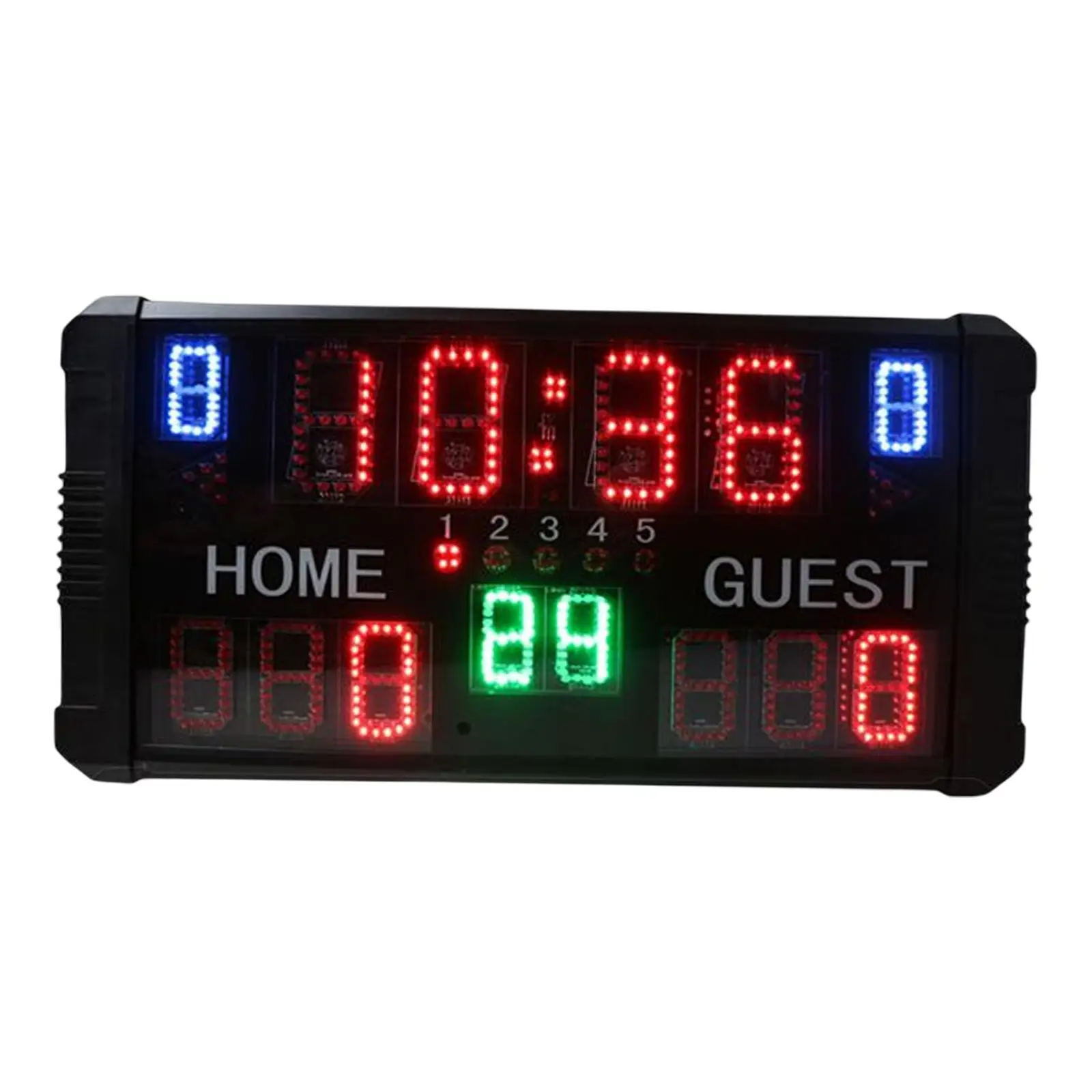 Electronic Digital Scoreboard Time Foul Count Indoor Basketball Scoreboard for Wrestling