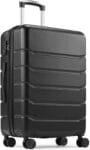 Carry-On Luggage Expandable Hard Shell Lightweight Roller Suitcase with TSA Lock