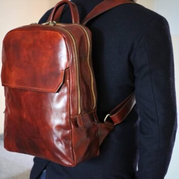 Mens Backpack, Leather Backpack, Leather Bag, Leather Rucksack, Travel Backpack, Brown Backpack, Laptop Backpack