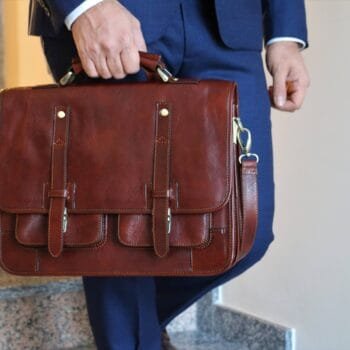 Leather Briefcase,Brown Leather Briefcase, Mens Leather Briefcase, Laptop Bag, Leather bag, Gift for Him, Shoulder Bag, Mens Briefcase