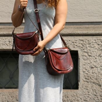 leather bag, handmade leather bag, handbag, woman leather bag, elegant leather bag, made in Italy handbag,messenger bag,cross body bag