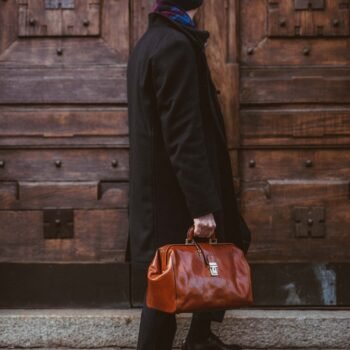 Leather Doctor Bag, women Medical bag,Men's Large Medical Bag,Leather Medical Bag, Large Doctors Bag, Top Handle Bag, Gift for Him