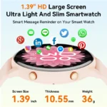 kf-A7447f6981f794a7b831fe48767d8e1d1d-Karchilor-Women-S-Smartwatch-Men-S-Bluetooth-Call-Sports-Waterproof-Watch-Health-Monitor-Suitable-For-Android