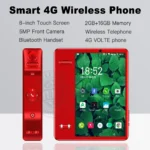 Smart 4G VOLTE videophone 8 inch 2G+16G 4000mAh luetooth handset for home and office IOT device tablet phone note table support