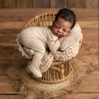 Newborn Photography Props Bebes Accesorios Recien Nacido Fotografia Rattan Chair Baby Bench Fotografie Accessoires Newborn Photo