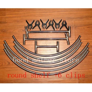 baby photo shoot Accessories Bean bag round shelf newborn +6 clips baby Photography Props multiple sets of photographic props