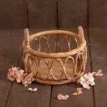 kf-H63dc5f8ebc8246518a4ed51a7de01cecy-Newborn-Photography-Props-Basket-Baby-Photo-Posing-Retro-Woven-Rattan-Round-Basket-Shoot-Container-For-0