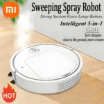 Xiaomi 5-in-1 Smart Sweeping Floor Robot Remote Control Vacuum Cleaner Ultra-quiet Spray Wireless Mopping Machine for Home Use