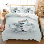 Disney Princess Anna Elsa Bedding Set Queen King Size Polyester Frozen Bed Set Duvet Cover Bedding Sets Dropshipping