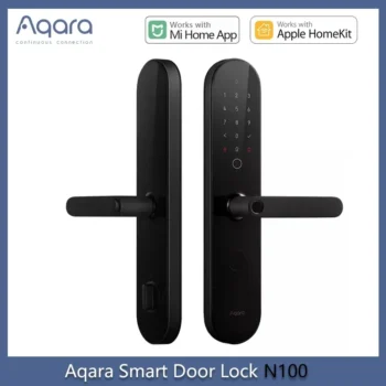 Aqara N100 Smart Door Lock Fingerprint Bluetooth Password NFC Unlock Works with Mijia HomeKit Smart Linkage with Doorbell