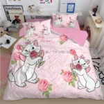 kf-Sabf3904d82f34e3f9ae87b27c61c2a33G-Hot-Cute-Pink-Marie-Cat-Bedding-Set-Queen-King-Size-Bed-Set-Children-Girls-Baby-Duvet