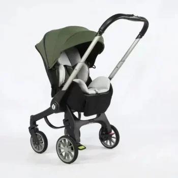 Baby Stroller 3 in 1 Pram Carriages For Newborn Lightweight Buggy Travel System Multi-function Cart Adjustable Seat