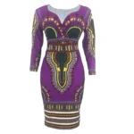 kf-Sfa9cd7bb84c9405da67d932714d6cd54c-European-and-American-women-s-long-fashionable-printed-3-4-sleeve-African-ethnic-style-dress