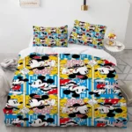 kf-S82c51382495945d98c38810ec677b5034-Disney-Plaid-Mickey-Minnie-Mouse-Bedding-Set-Comforter-Cover-Duvet-Cover-Pillowcases-Bedlinen-for-Children-Adults