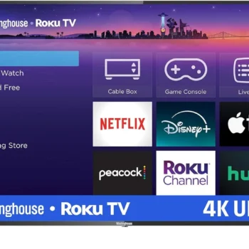 Roku TV - 50 Inch Smart TV, 4K UHD LED TV with Wi-Fi Connectivity and Mobile App, Flat Screen TV Compatible with Apple Home Kit,