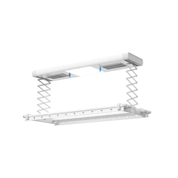 Ceiling LED Light Electric Quick-drying Auto Cloth Dryer Smart Clothes Dry Hanger Disinfection Alexa VoiceTelescopic Drying Rac