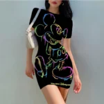 kf-Sff4a35f52a1a43459811b03a619ec21cb-Summer-Evening-Dress-Dress-Disney-Minnie-Mickey-Mouse-Girls-Casual-Dress-Party-Kid-Adult-Parent-Child