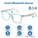 New MX06 Smart Bluetooth 5.0 SunGlasses Anti-BlueLight Eyeglasses IP67 Hands-Free for Calling Music Sport Otdoor Wireless Stereo