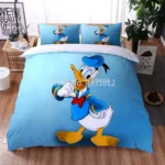 Disney Donald Duck 3d Bedding Set Cartoon Duvet Cover Pillowcase Twin Full Queen King Size Bedclothes Bedlinen for Adult Kids