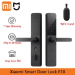 Xiaomi Smart Door Lock Bluetooth Password NFC Fingerprint Unlock Class-C Intelligent Doorbell Work with Mi Home App E10