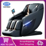 Zero Gravity Massage Chair 4d AI Voice Home Office Factory Electric Heating Kneading Cheaper Price Foot roller Scraping Massage