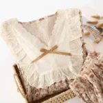 kf-Se182a48ea0b847a5a56512e13f2ad7c6i-French-Vintage-Rose-Pajamas-Women-Cotton-Home-Clothes-Loose-Long-Sleeves-Pijama-Sexy-Mujer-V-Neck