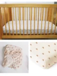 kf-Sf90fc913ff4145a090154fdfe9d269cfl-2pcs-Set-Boho-Neutral-Rainbow-Muslin-Mattress-Crib-Sheets-Cotton-Fitted-Baby-Crib-Sheet-for-Girls