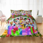 Disney Christmas Gifts Disney Bedding Sets Mickey Mouse Princess 3D Print Duvet Cover for Bedroom Decor Bedclothes