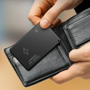 Wireless Charging Thin GPS Item Finder Waterproof Work For Apple Find My App Smart Card Tracker Item Locator for Purse Passport