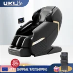 Three Year Warranty UKLife Home 4D Full-body Airbag Zero Gravity Multifunctiona Massager Chair Heat Luxury Electric Office Chair