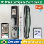 Digital Password Electronic Locks APP Remote Control Unlock Automatic Fingerprint Smart Door Lock With Camera