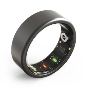 smart ring carbon fiber sleep tracker wearable devices zikr ring logo h31 blood pressure diabetes heart rate NFC Smart Rings