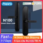 Aqara N100 Smart Door Lock Fingerprint Bluetooth Password Unlock for Mijia for Apple HomeKit Smart Linkage With Doorbell