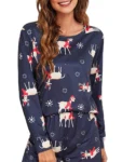 kf-S138741f56abe4d488478299b5f7219ecx-Women-Christmas-Pajama-Set-Elk-Print-Long-Sleeve-T-shirt-with-Pants-Sleepwear-Loungewear