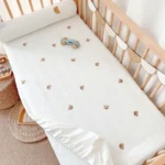 kf-S7fc428e8f4be433c9a618d540bc272f2w-130-70cm-120-60cm-Cotton-Quilted-Crib-Fitted-Sheets-Soft-Baby-Bed-Mattress-Cover-Bear-Embroidery